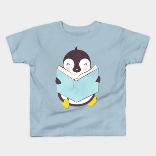 PENGUIN READS Kids T-Shirt